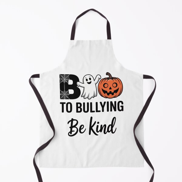 Item preview, boo to bullying ghost cute unity day orange Halloween designed and sold by DeadlockCrew.