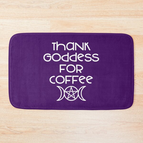 Item preview, Thank Goddess for Coffee Cheeky Witch® designed and sold by cheekywitch.