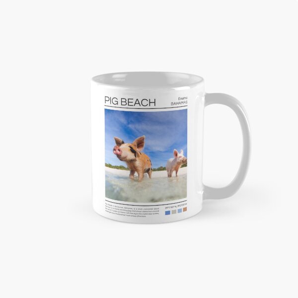Item preview, Pig Beach - Bahamas - Photography designed and sold by StudioRedKoala.