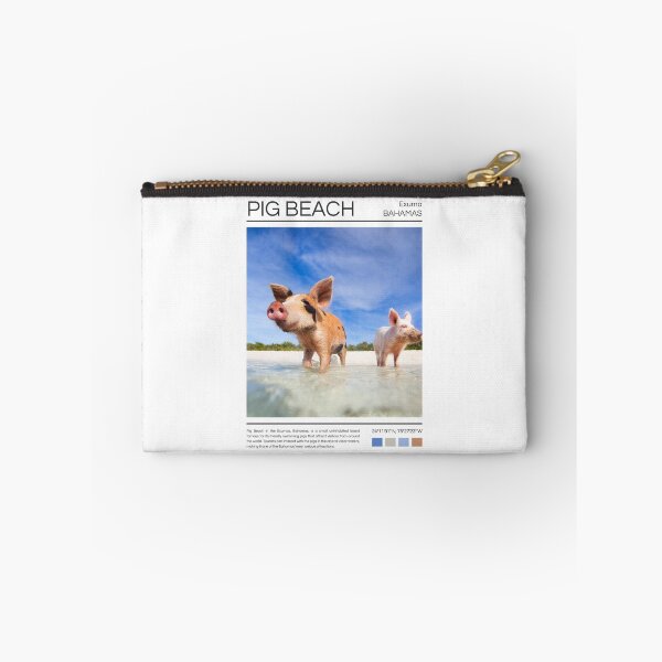 Item preview, Pig Beach - Bahamas - Photography designed and sold by StudioRedKoala.
