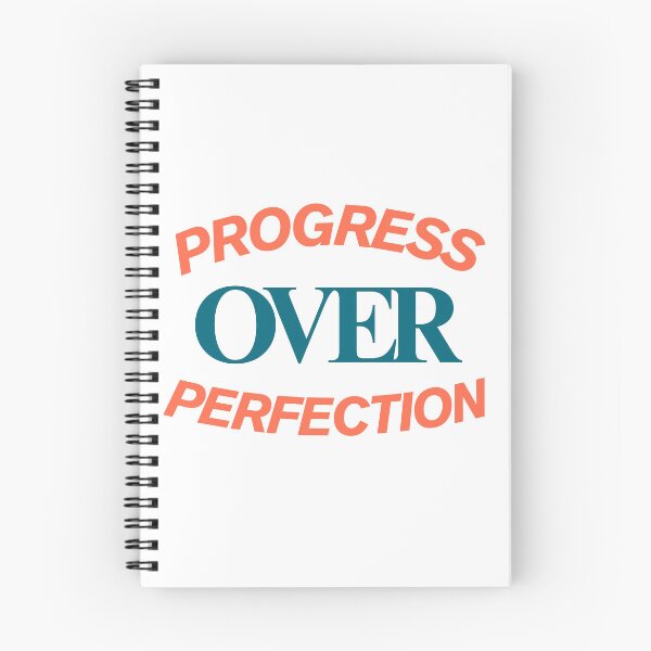 Item preview, Progress Over Perfection Quote Growth Mindset Motivation Positive Self Improvement designed and sold by Guess4best.