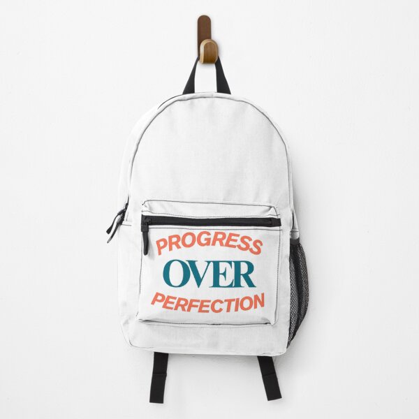 Item preview, Progress Over Perfection Quote Growth Mindset Motivation Positive Self Improvement designed and sold by Guess4best.