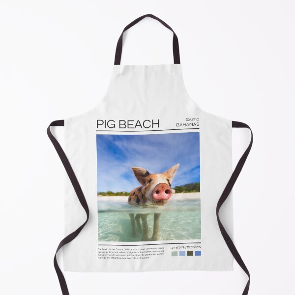 Item preview, Pig Beach - Bahamas - Photography designed and sold by StudioRedKoala.