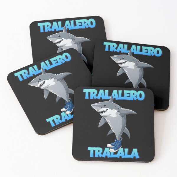 Item preview, Tralalero Tralala Bootleg Funny Meme Shark Italian Brainrot designed and sold by DesignsByAnett.