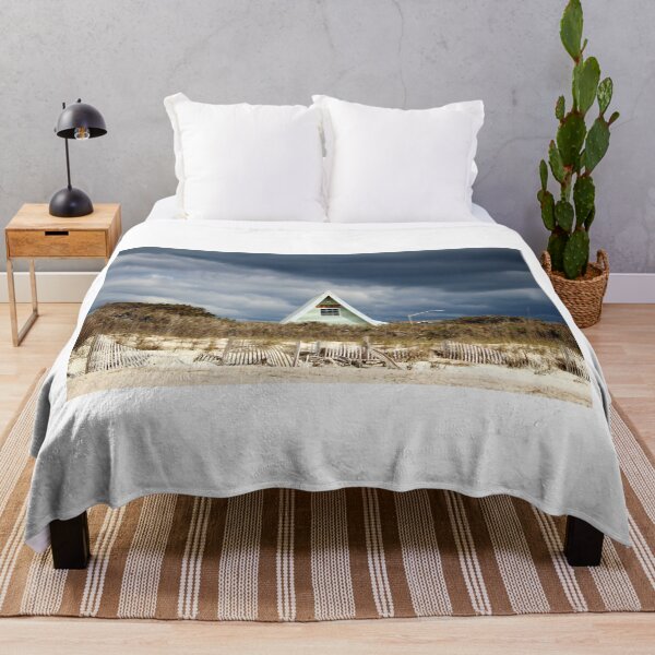 Item preview, Coastal A-Frame Under Stormy Skies designed and sold by Cynthia48.