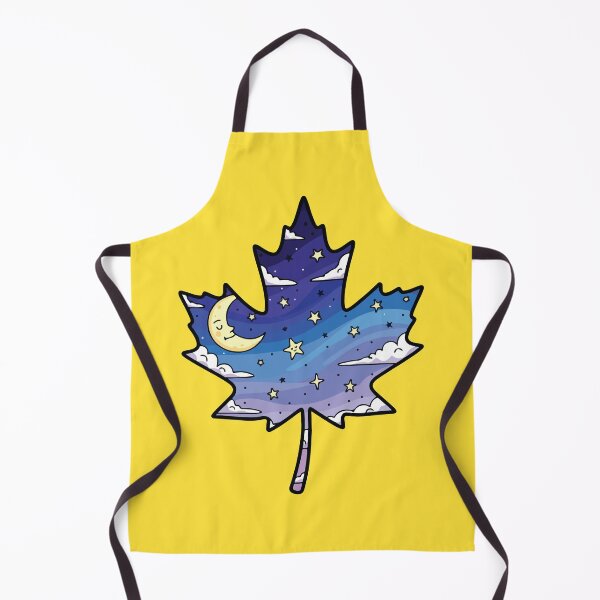 Item preview, night sky in maple leaf designed and sold by BrownHorse90s.