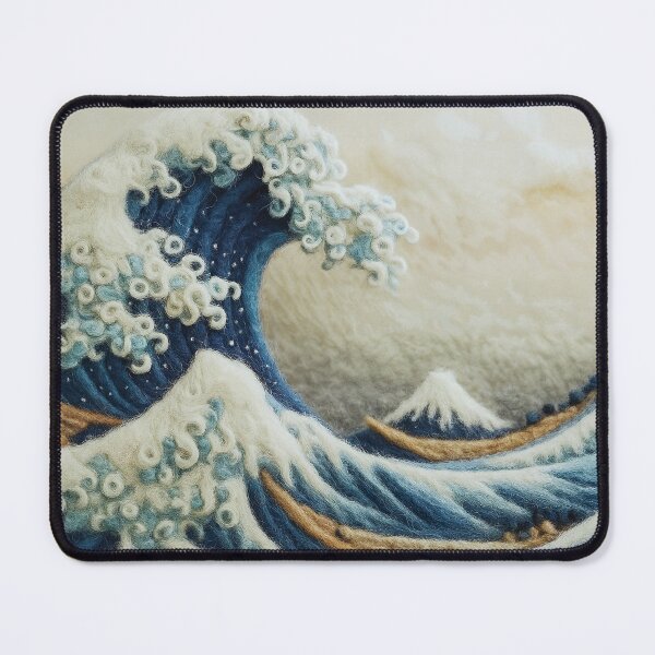 Item preview, Felted Great Wave designed and sold by The boys.