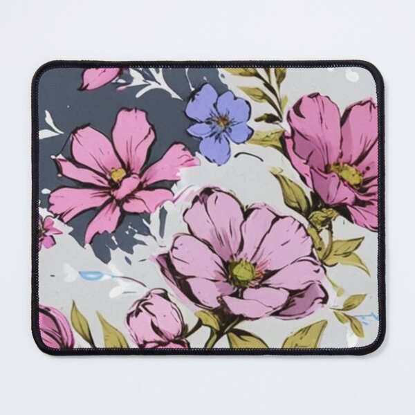 Item preview, beautiful flowers in lilac and purple designed and sold by Nice-patterns.