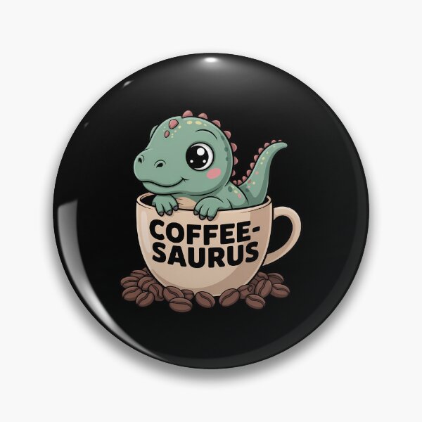 Item preview, Coffee-Saurus Dinosaur Coffee Lover designed and sold by DeadlockCrew.