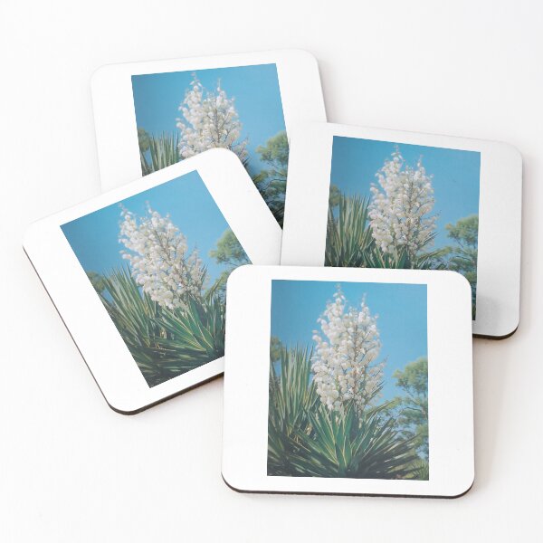Item preview, yucca flower, white flower, exotic flower, nature designed and sold by colorgallery11.