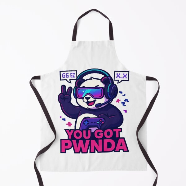 Item preview, Gaming Panda Neon Art - You Got PWNda designed and sold by Prints-by-Olaf.