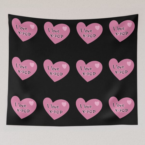 Item preview, I love K-POP designed and sold by HugSomeNettles.