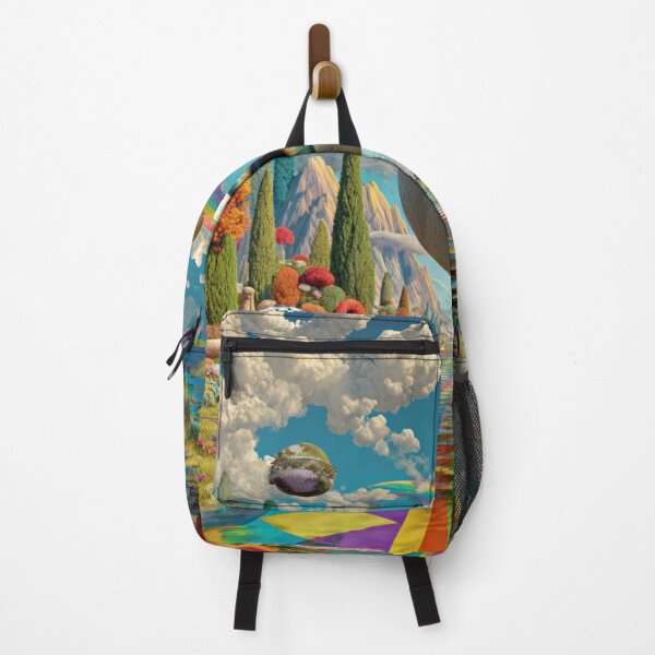 Item preview, Psychedelic Landscape – Trippy Nature Scene designed and sold by PinkBossStudio.