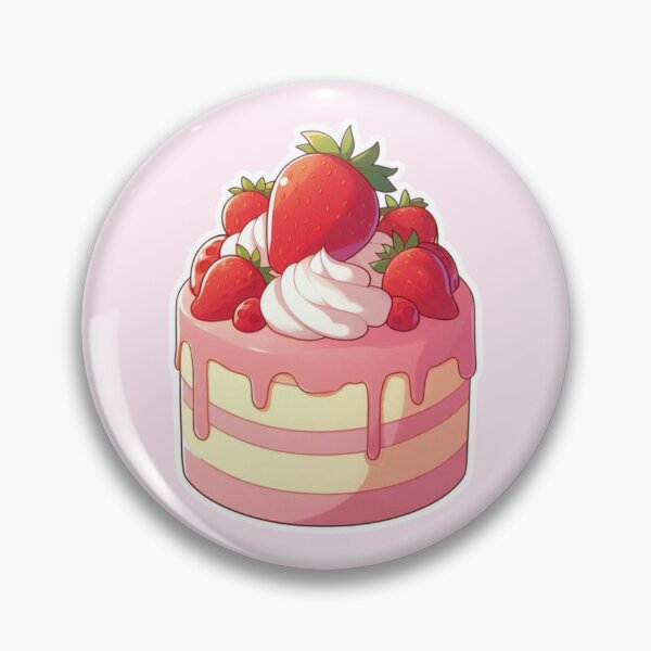 Item preview, Anime Cake – Colorful Kawaii Dessert | Cute Manga Style Food designed and sold by Sugar Wisdom .