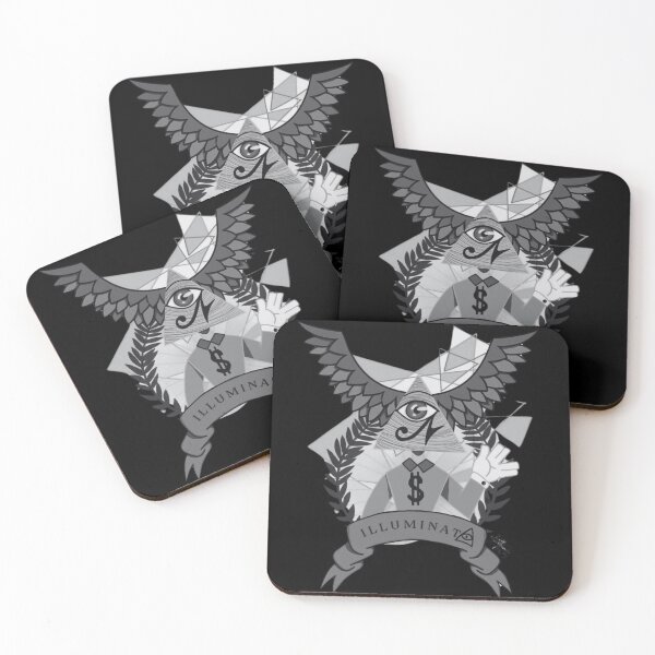 Item preview, Modern Illuminati Symbol: All-Seeing Eye with Wings and Financial Power designed and sold by Jen-stuffs.
