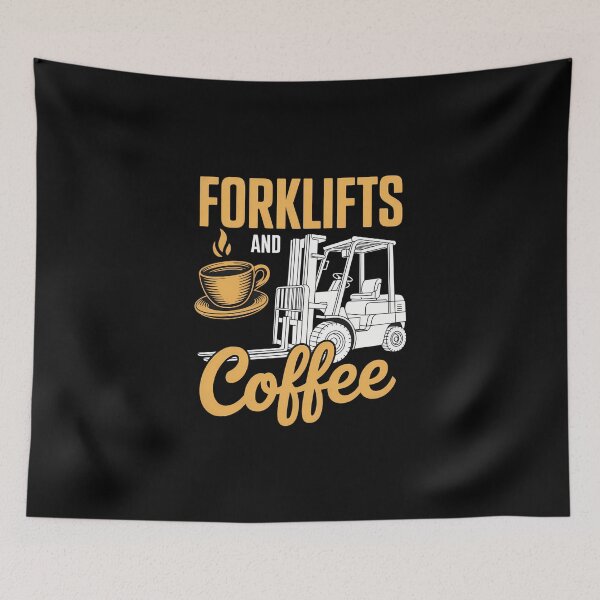 Item preview, Forklift Operator Jobs Coffee & Certified Forklift Driver designed and sold by DeadlockCrew.