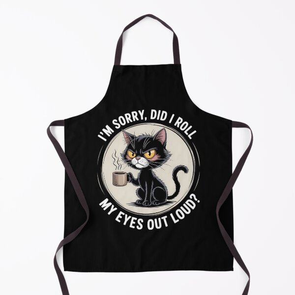 Item preview, Funny Cat Sorry Did I Roll My Eyes Out Loud Cats Coffee designed and sold by DeadlockCrew.