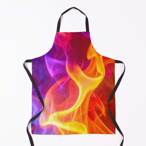 Artikelvorschau, Neon Inferno | Rainbow Flame Abstract Art entworfen und verkauft von Beamiverse.