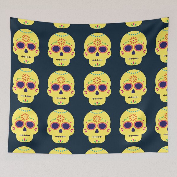 Item preview, Decorative Skull Print (7) designed and sold by ToluaPrints.