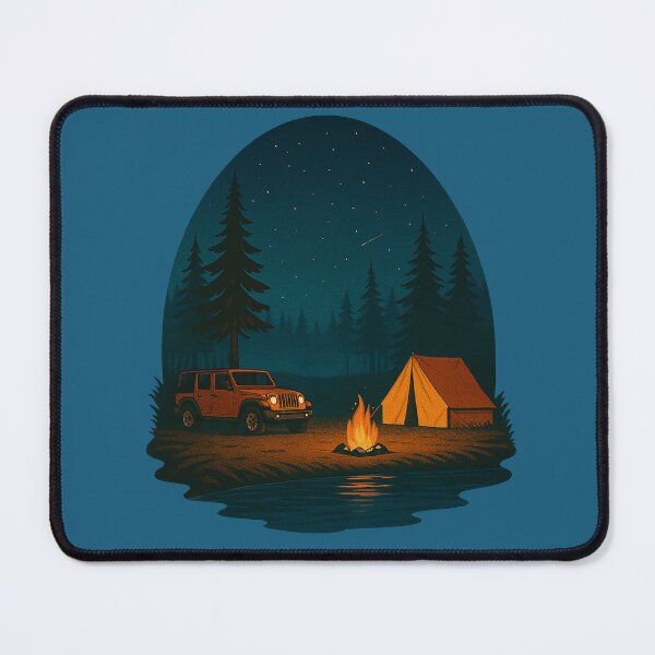 Item preview, Night Camp Escape |  4x4 SUV Adventure Car designed and sold by Together-in-calm.