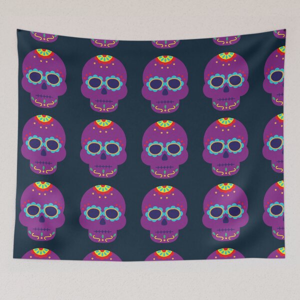 Item preview, Decorative Skull Print (8) designed and sold by ToluaPrints.
