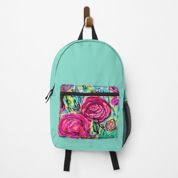 Item preview, Field of pink peonies designed and sold by berelartiste.
