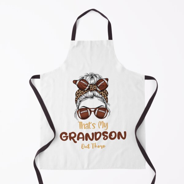 Item preview, That's My Grandson Out There Football Grandma Bun Hair designed and sold by BornBorn.