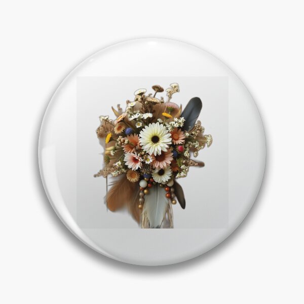 Item preview, Wildflowers, Feathers, and Beads Artwork designed and sold by sharon1210.