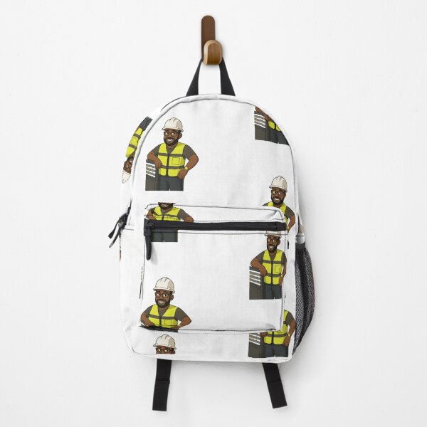 Item preview, Safety First – Cartoon Construction Officer designed and sold by Wakimani1.