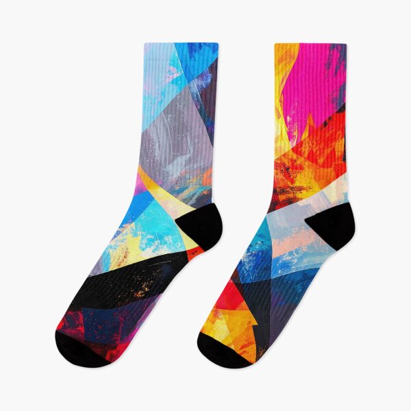Item preview, Kaleido Blaze | Vibrant Geometric Abstract Explosion designed and sold by Beamiverse.