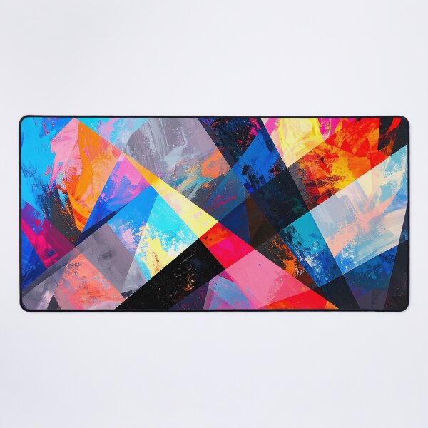 Item preview, Kaleido Blaze | Vibrant Geometric Abstract Explosion designed and sold by Beamiverse.