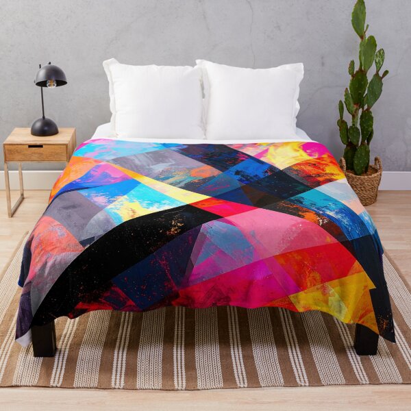 Item preview, Kaleido Blaze | Vibrant Geometric Abstract Explosion designed and sold by Beamiverse.
