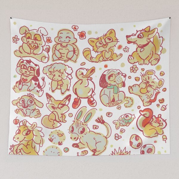 Item preview, Farm friends designed and sold by Deathoftheself.
