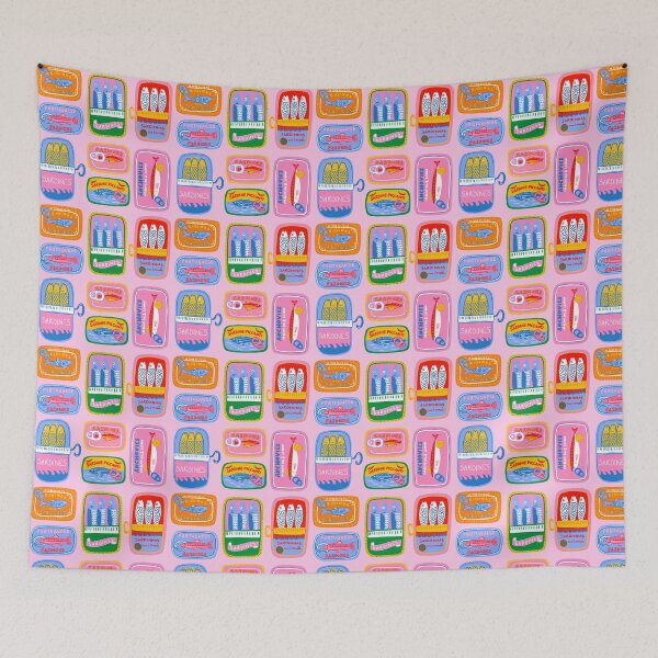 Item preview, Pink Sardines designed and sold by DafneDStudio.