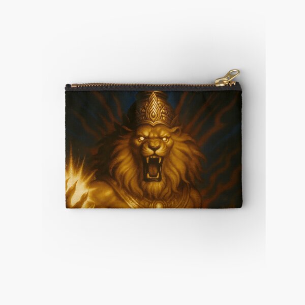 Item preview, Narasimha the Lion Avatar – Fierce Hindu Protector God designed and sold by Beamiverse.