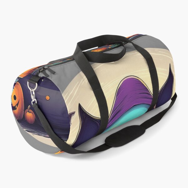 Item preview, Alien Trick-or-Treat: A vibrant and spooky design with aliens, pumpkins, bats and alien cats  designed and sold by Camel & Quirk.