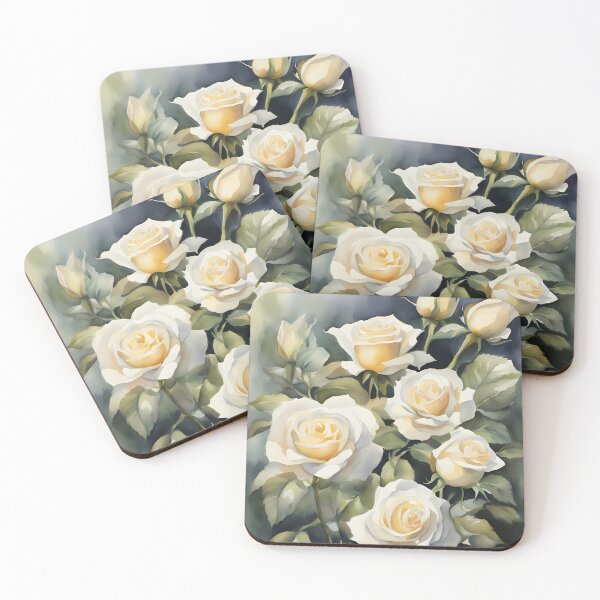 Item preview, White Rose Bush designed and sold by CalmnessbyChoice.