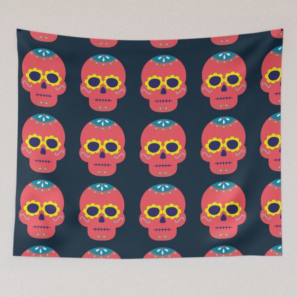 Item preview, Decorative Skull Print (9) designed and sold by ToluaPrints.