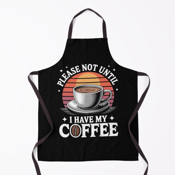 Item preview, Please Not Until I Have My Coffee Funny Coffee Humor designed and sold by blueyeeti.