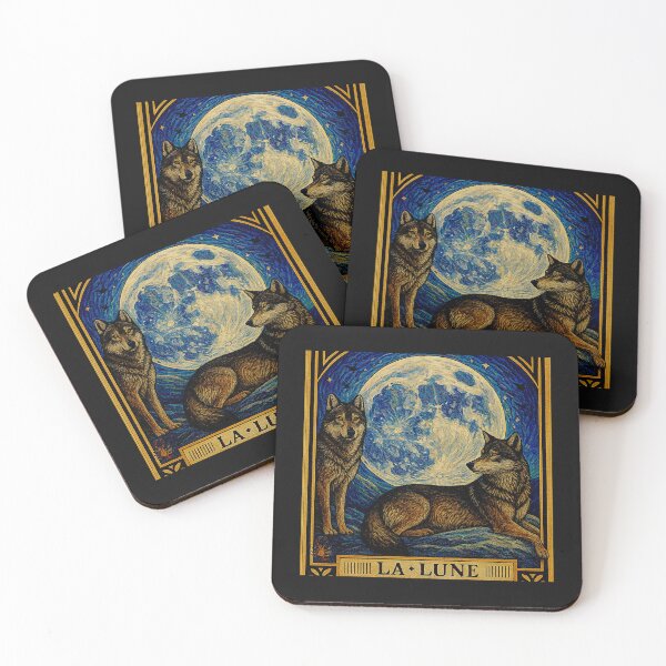 Item preview,  The Tarot Deck :  La Lune The Moon variation #1 designed and sold by Helios Be. Lavsh.