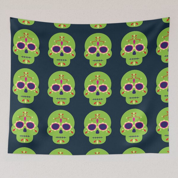 Item preview, Decorative Skull Print (10) designed and sold by ToluaPrints.