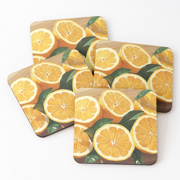 Item preview, Fresh Cut Oranges Art Print designed and sold by Beamiverse.