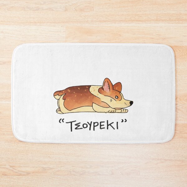 Item preview, TSOUREKI Bread Corgi designed and sold by Deathoftheself.