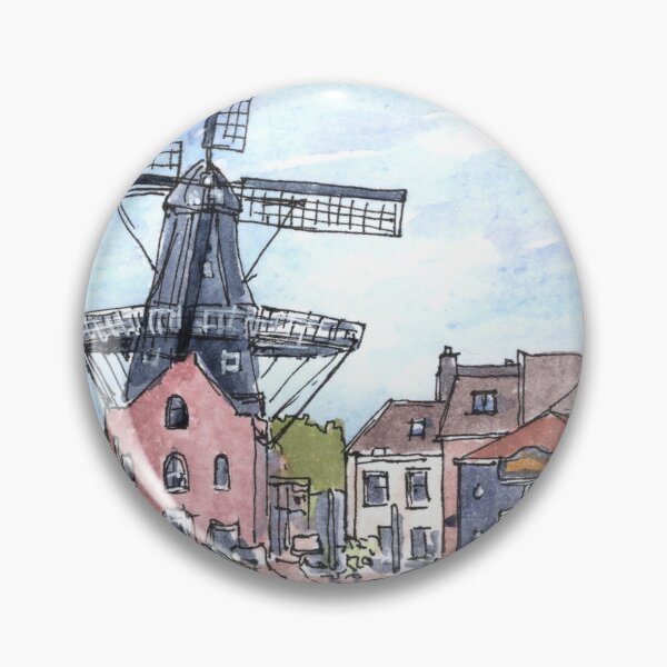 Item preview, Adriaan's Mill - Haarlem, Netherlands designed and sold by mariodibuja.