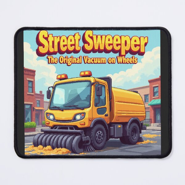 Item preview, Street Sweeper Funny Job Humor T-Shirt designed and sold by shadystitch.