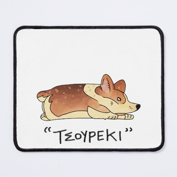 Item preview, TSOUREKI Bread Corgi outlined designed and sold by Deathoftheself.