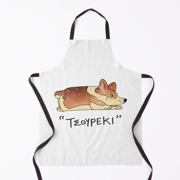 Item preview, TSOUREKI Bread Corgi outlined designed and sold by Deathoftheself.