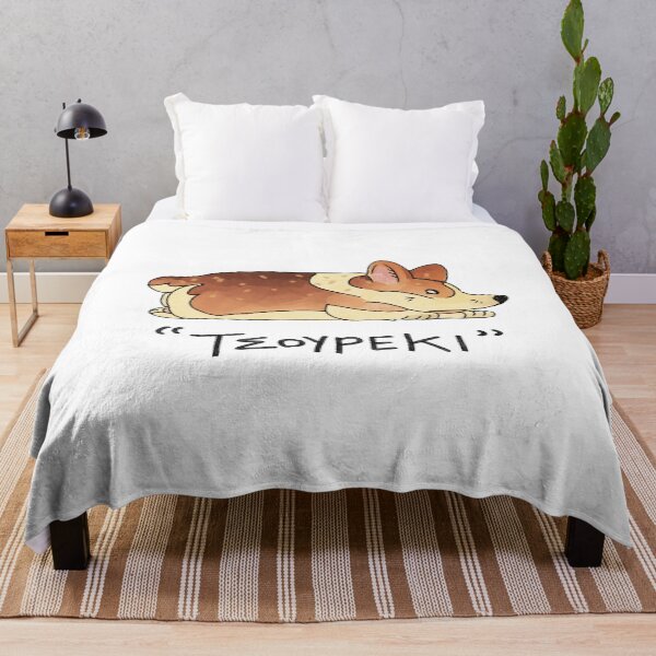 Item preview, TSOUREKI Bread Corgi outlined designed and sold by Deathoftheself.