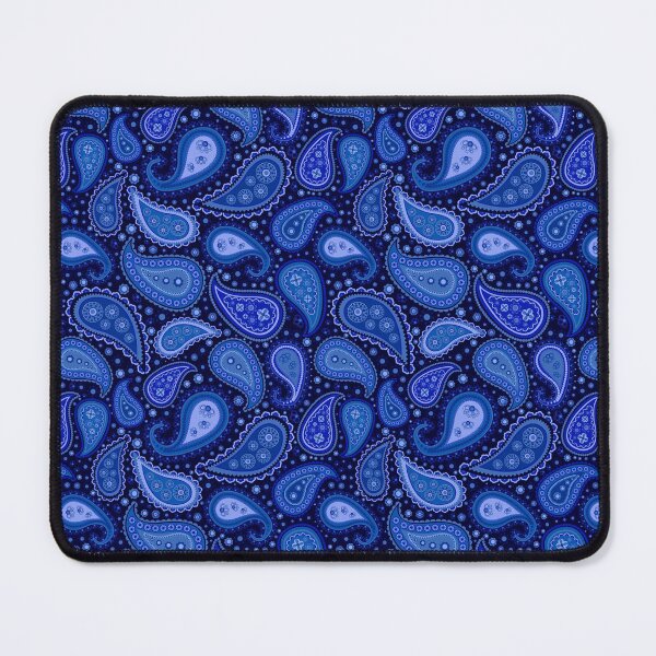 Item preview, Blue Paisley Print, Bohemian Art designed and sold by DiensDesign.