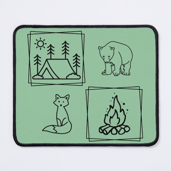 Item preview, Camp Out With The Bears designed and sold by The Wandering Bookworm.